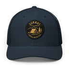 Men’s Sukkot Dwell with Him Hat | Embroidered Trucker Cap | Feast of Tabernacles Outdoor Apparel