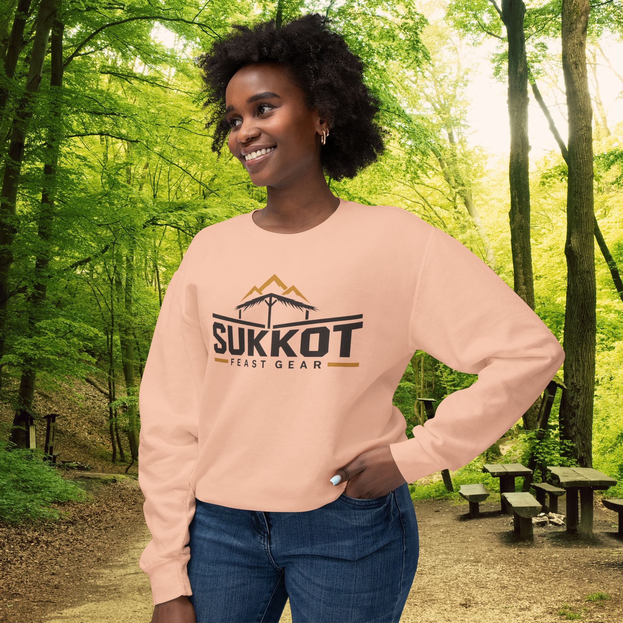 Sukkot Feast Gear Sweatshirt | Feast of Tabernacles Outdoor Crewneck