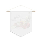 Shana Tova | Apples, Honey & Pomegranate Wall Pennant
