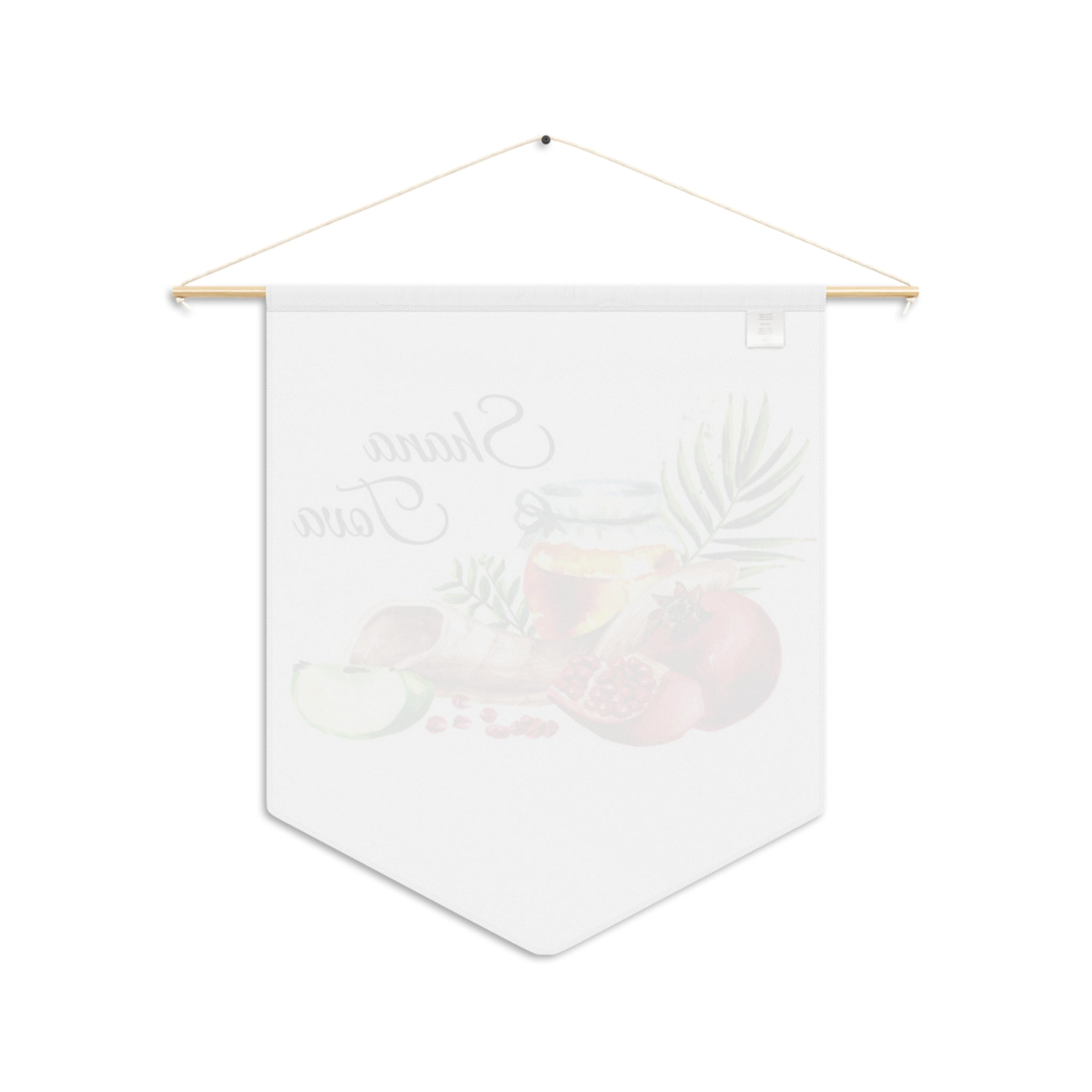 Shana Tova | Apples, Honey & Pomegranate Wall Pennant
