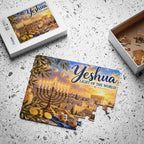 Yeshua Light of the World Hanukkah Puzzle for Kids – Messianic 30-Piece Jerusalem Puzzle