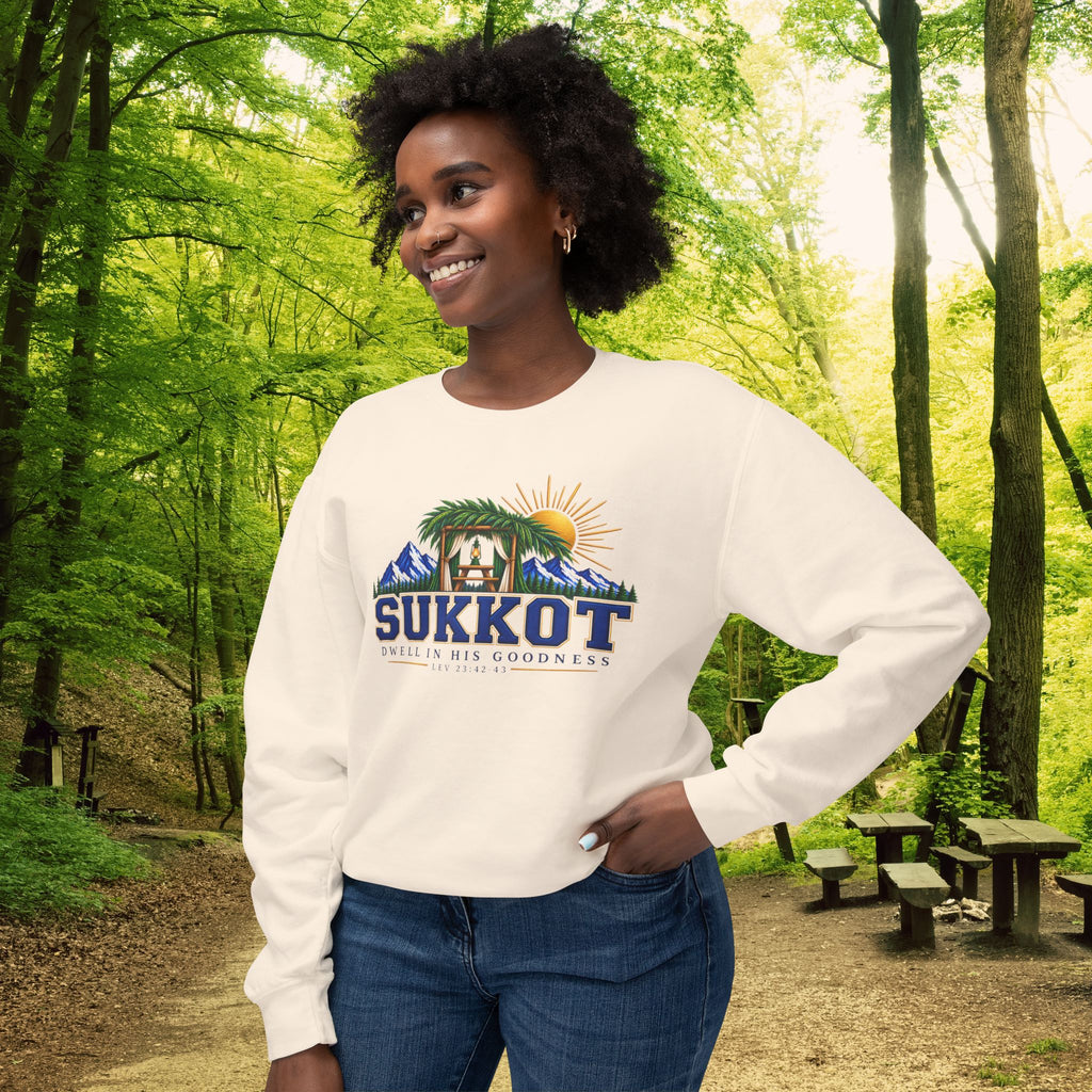 Dwell in His Goodness Sukkot Sweatshirt