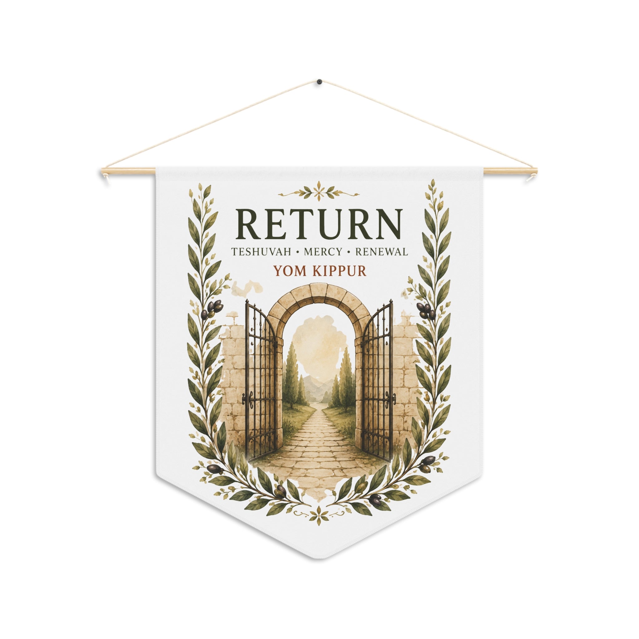 Return | Yom Kippur Pennant
