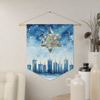 Festival of Lights | Hanukkah Wall Pennant