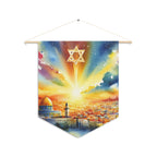 Light Over Jerusalem | Wall Pennant