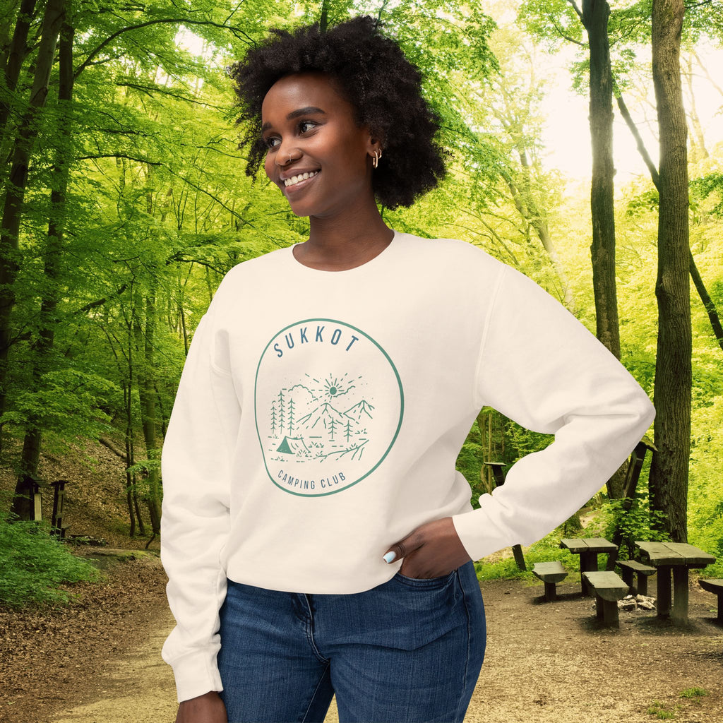 Sukkot Camping Club Sweatshirt | Feast of Tabernacles Outdoor Crewneck