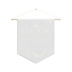 Sound the Shofar | Yom Teruah Midnight Blue Wall Pennant