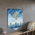 Festival of Lights | Hanukkah Wall Pennant