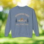 Fall Feast Days Sweatshirt | Feast of Trumpets, Yom Kippur & Sukkot Crewneck
