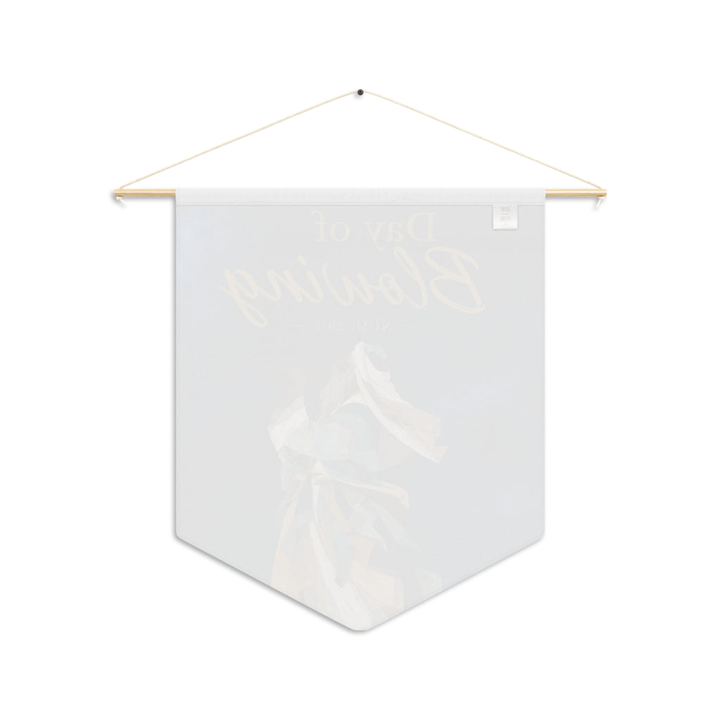 Day of Blowing | Numbers 29:1 Shofar Wall Pennant