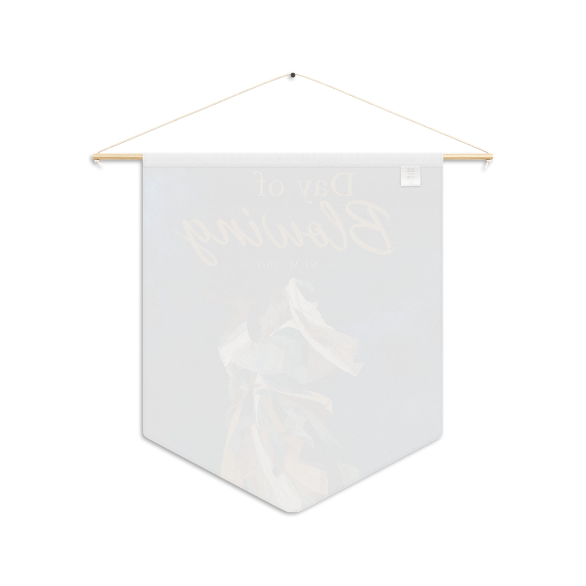 Day of Blowing | Numbers 29:1 Shofar Wall Pennant