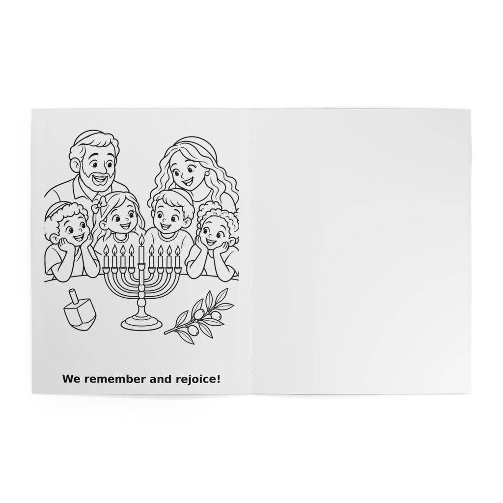 My First Hanukkah Coloring Book for Kids Ages 3–6 | Messianic Little Learners