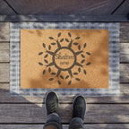 Shalom Olive Branch Welcome Mat