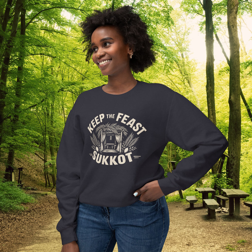 Keep the Feast Sukkot Sweatshirt | Feast of Tabernacles Crewneck