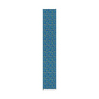 Hanukkah Wrapping Paper - Blue Gift Wrap with Menorahs