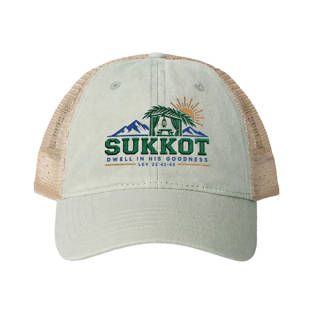 Sukkot – Dwell in His Meshback Cap