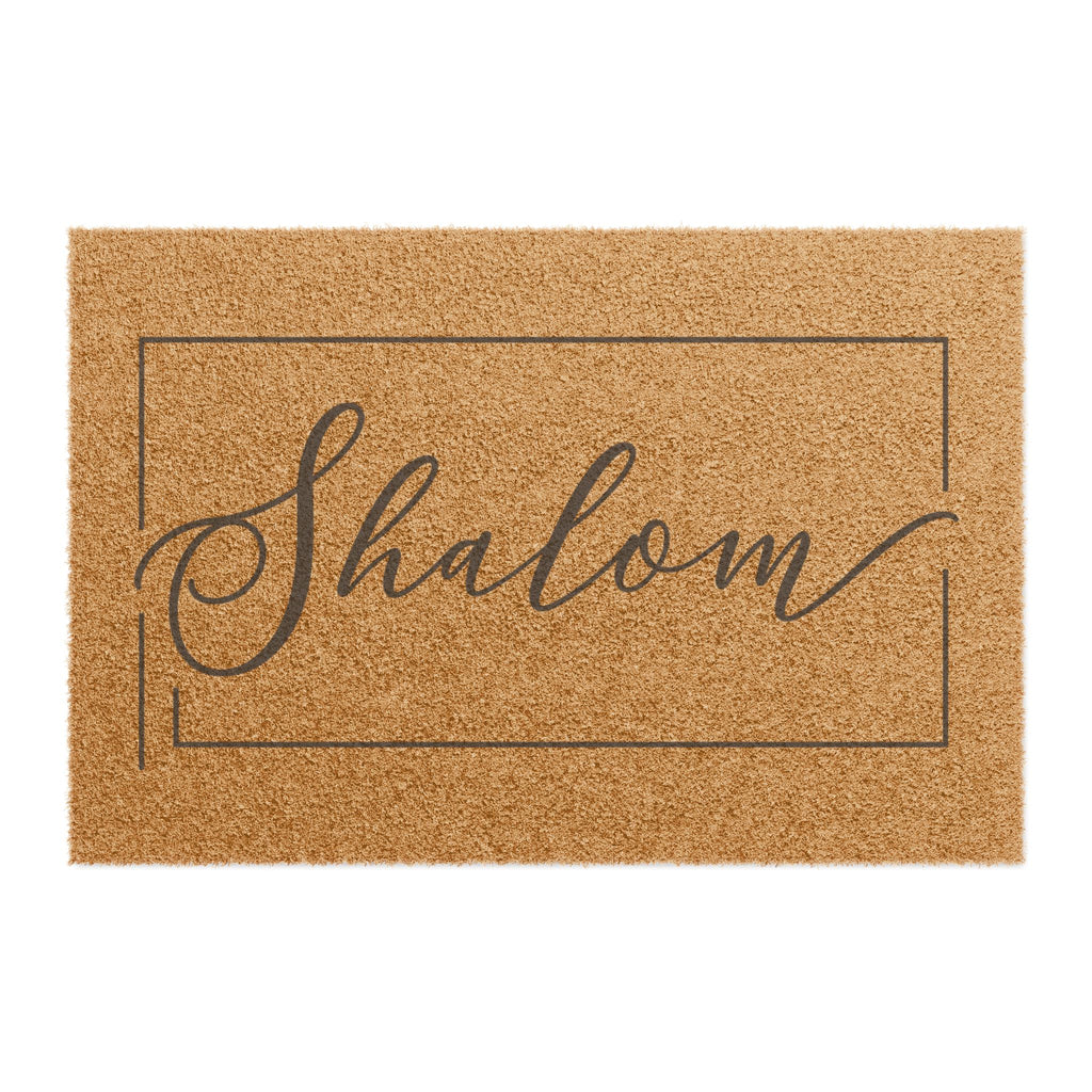 Welcoming Shalom Doormat