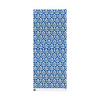 Blue & Gold Floral Wrapping Paper  |  Elegant Judaica Gift Wrap