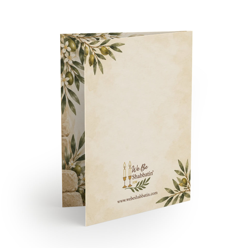 Olive Branch Birthday Card | Faith-Based Birthday Card (8, 16, and 24 pcs)