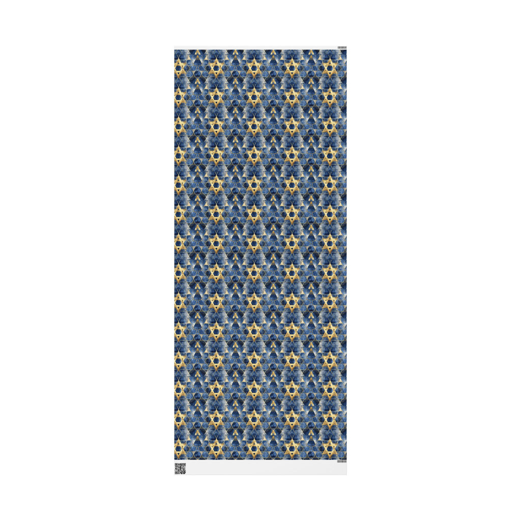 Judaica Holiday Gift Wrap  - Star of David Gift Wrapping Paper