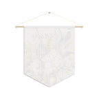 Pesach Passover Pennant | Matzah Wine Menorah Wall Banner