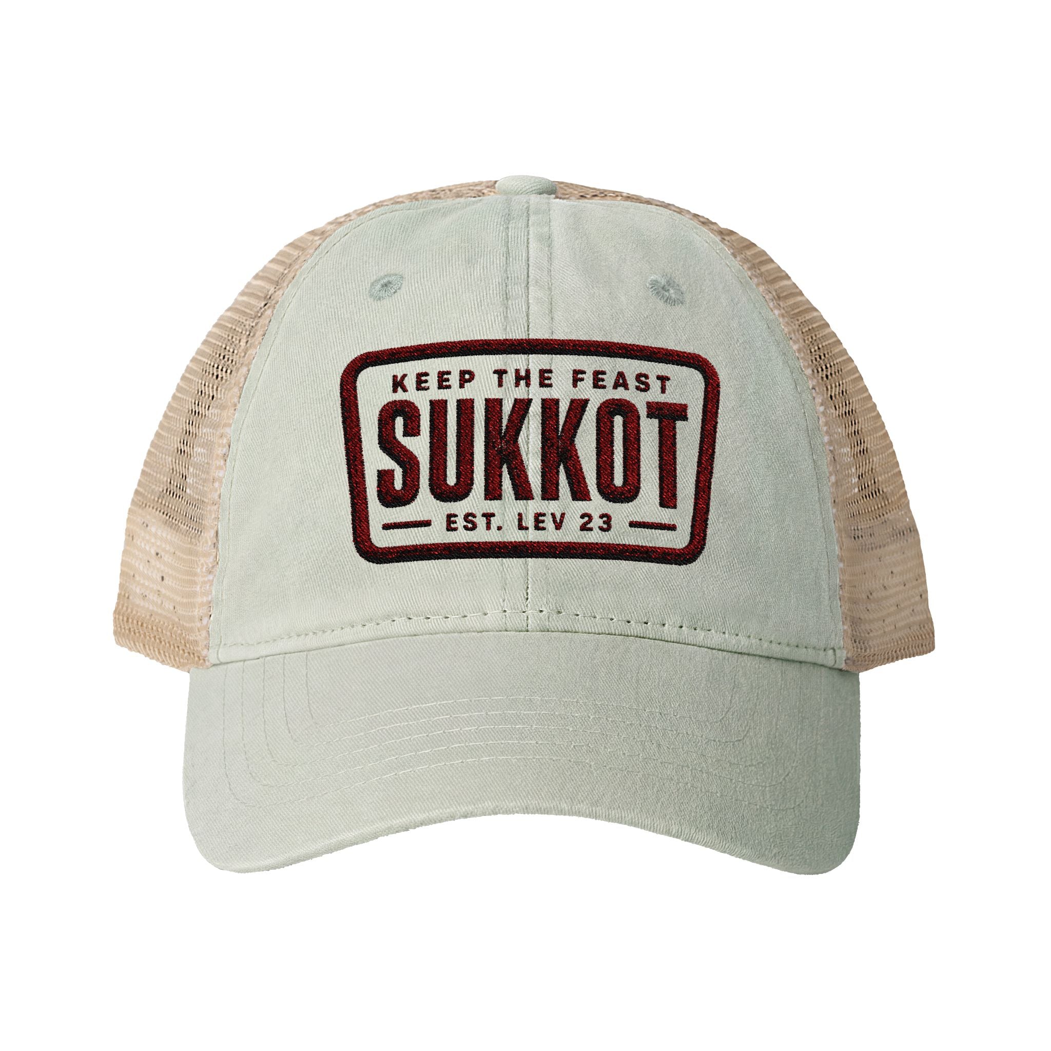 Keep the Feast – Sukkot Embroidered Hat