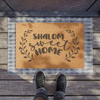 Shalom Sweet Home Doormat