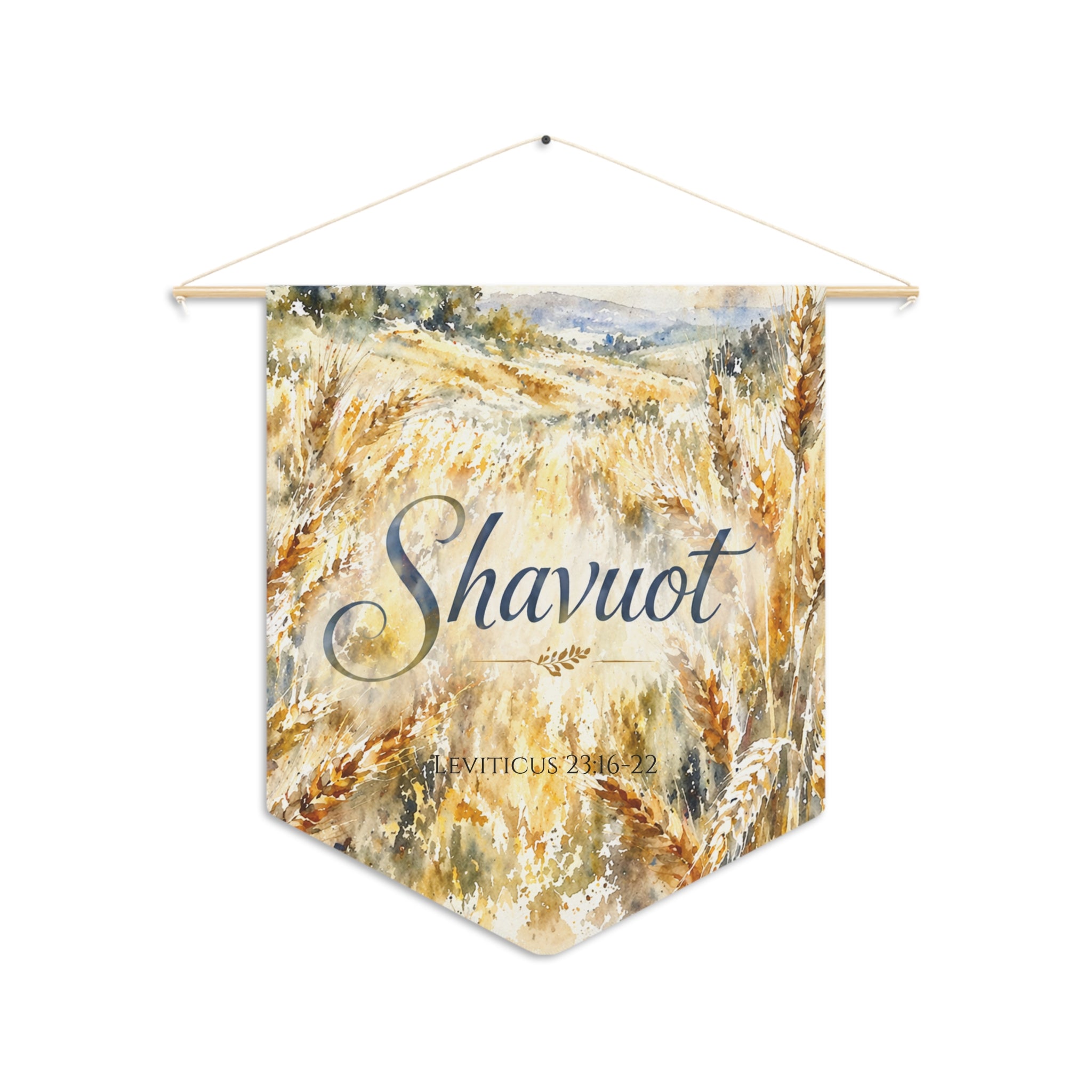 Shavuot | Feast of Weeks Wall Pennant