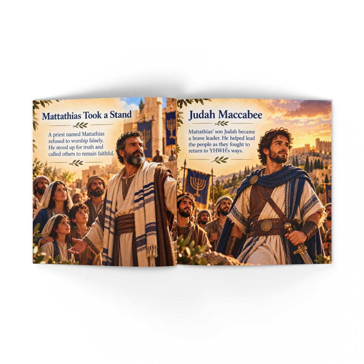 Hanukkah: Courage, Dedication & Light – Messianic History Book for Kids | Feast of Dedication & Maccabees Story