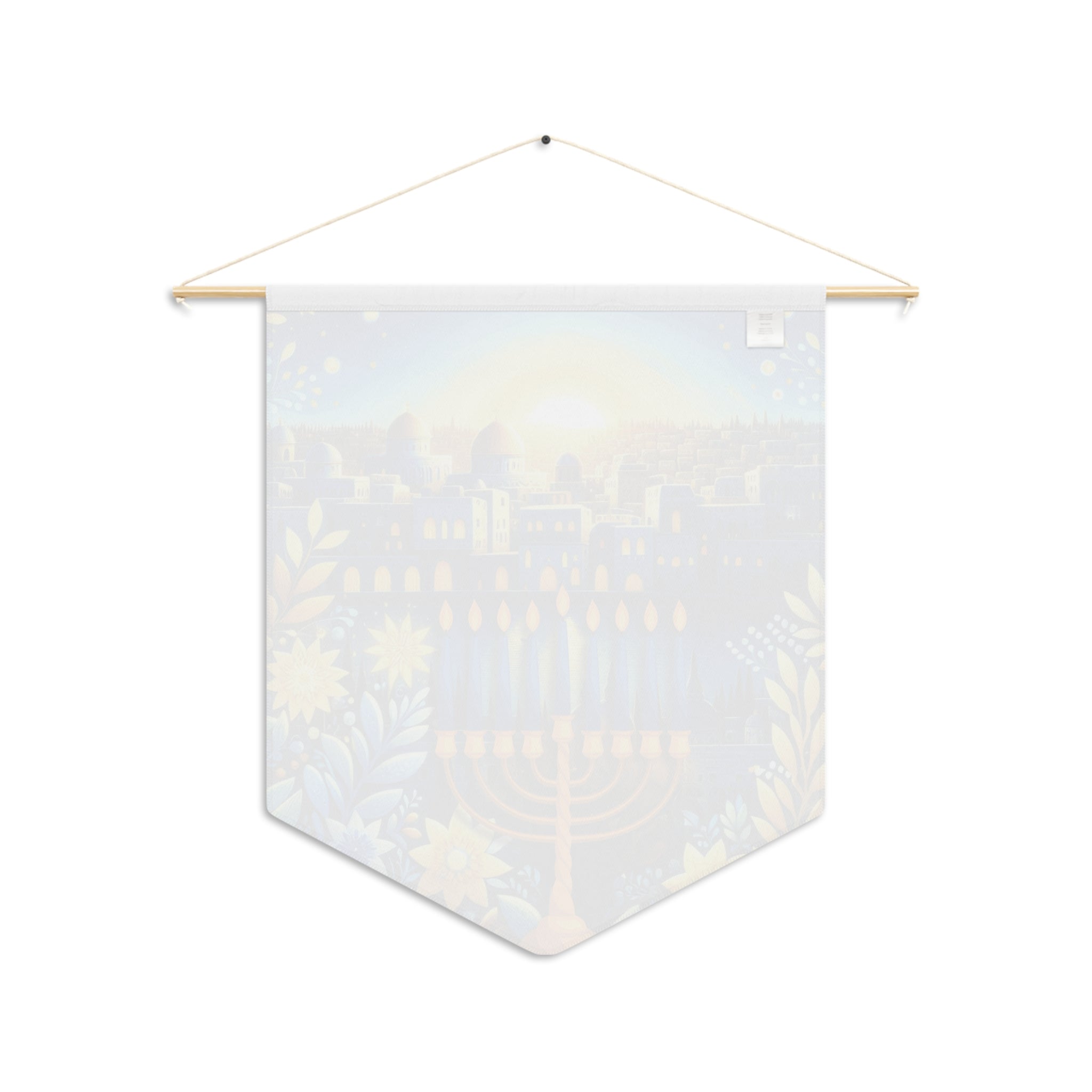 Festival of Lights | Hanukkah Wall Pennant