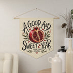 A Good & Sweet Year | Shana Tova Pomegranate Wall Pennant
