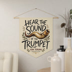 Hear the Sound | Yom Teruah Shofar Wall Pennant