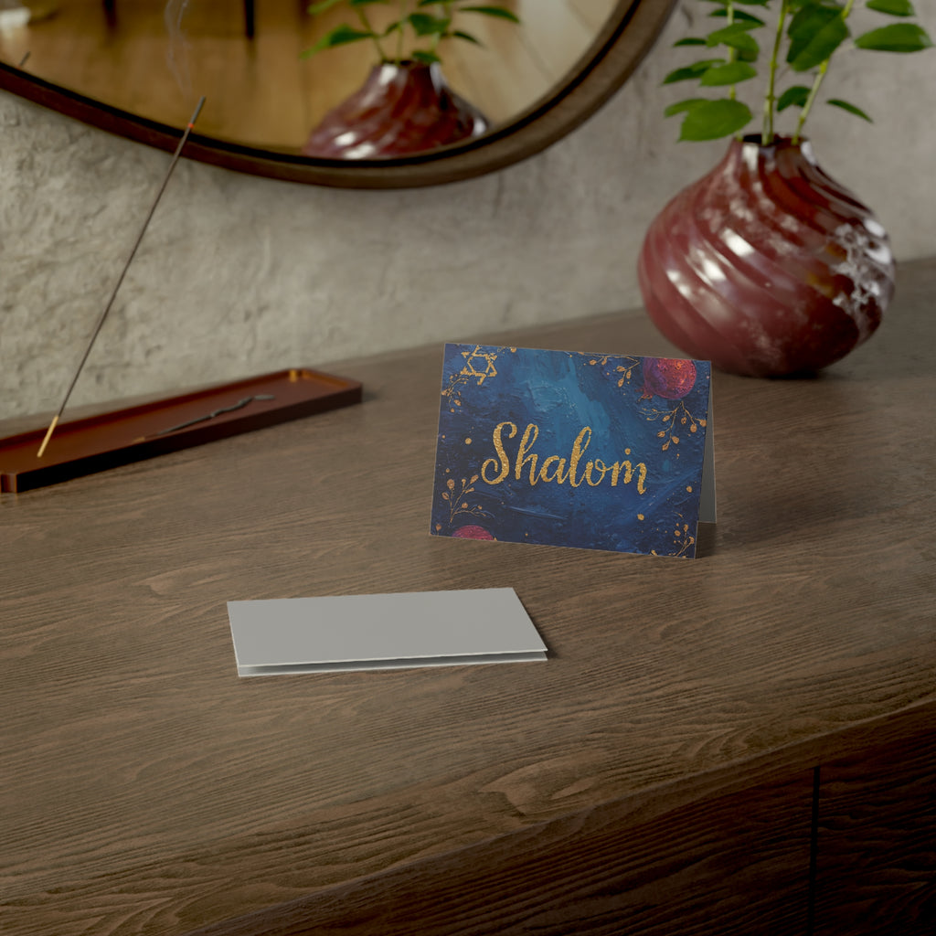 Elegant Shalom Greeting Cards