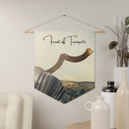 Feast of Trumpets Banner | Yom Teruah Wall Decor | Shofar Art