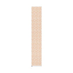 Golden Candle & Scroll Judaica Gift Wrap | Warm Red and Gold Holiday Wrapping Paper