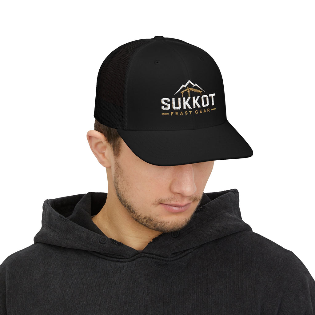 Men’s Sukkot Feast Gear Hat | Richardson 112 Snapback Trucker Cap | Feast of Tabernacles