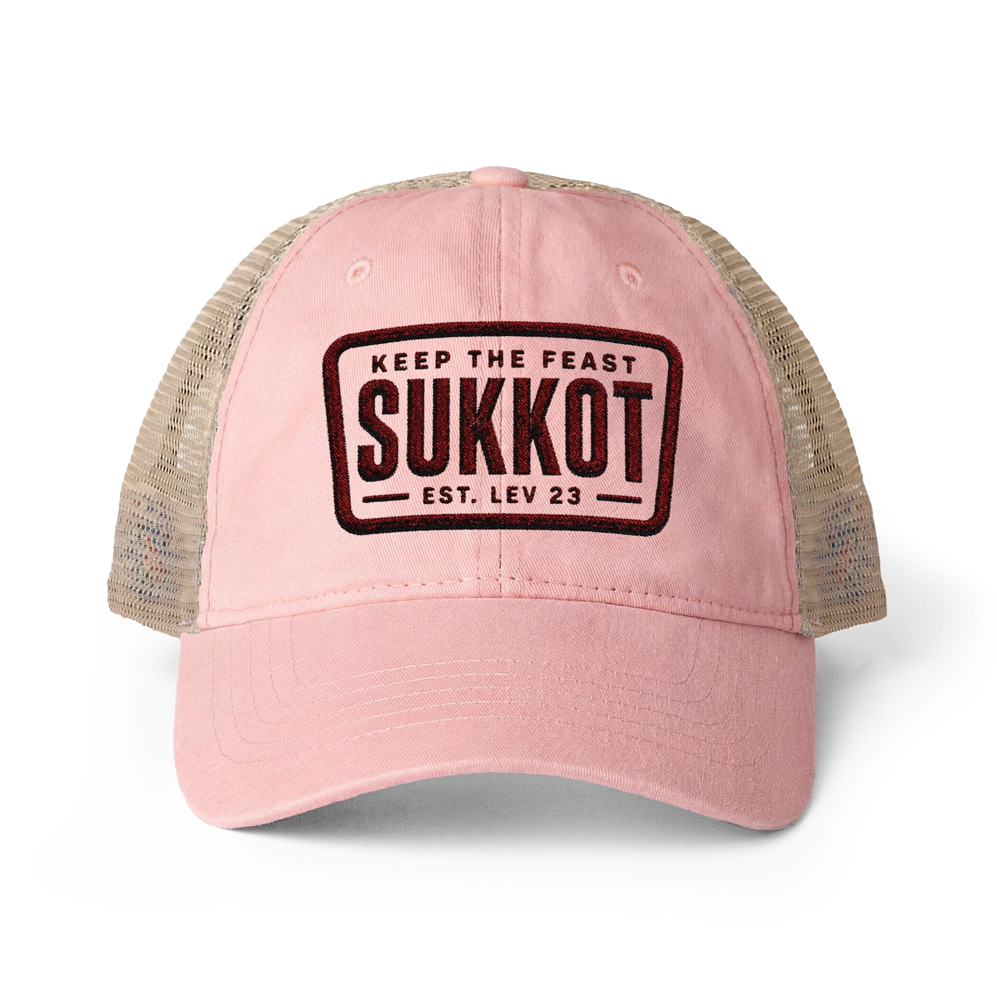 Keep the Feast – Sukkot Embroidered Hat