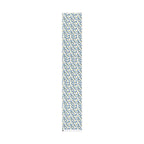 Blue Dove & Star of David Gift Wrap with Olive Branches and Dreidels