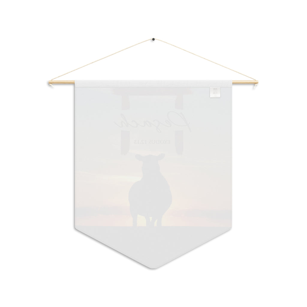 Pesach | Exodus 12:13 Wall Pennant