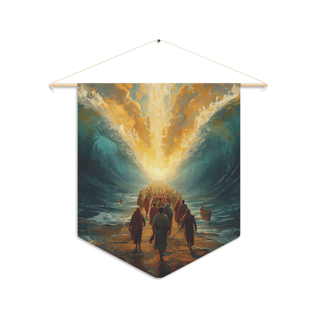 The Exodus | Crossing the Red Sea Wall Pennant