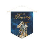 Day of Blowing | Numbers 29:1 Shofar Wall Pennant