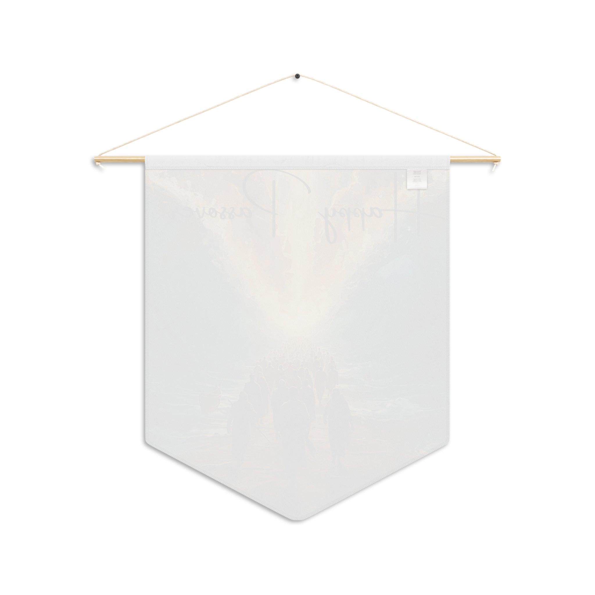 Happy Passover | Crossing the Red Sea Wall Pennant