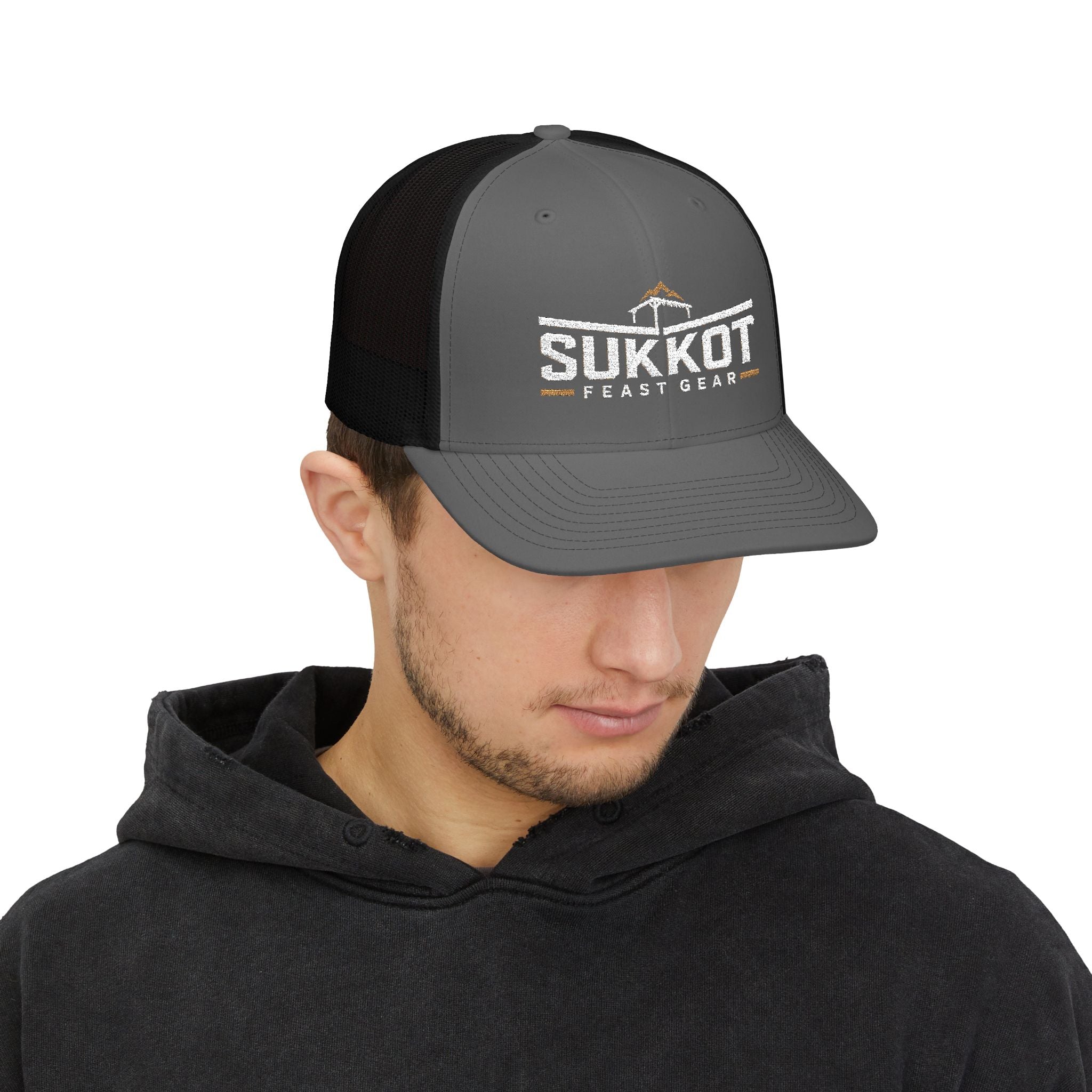 Men’s Sukkot Feast Gear Hat | Richardson 112 Snapback Trucker Cap | Feast of Tabernacles