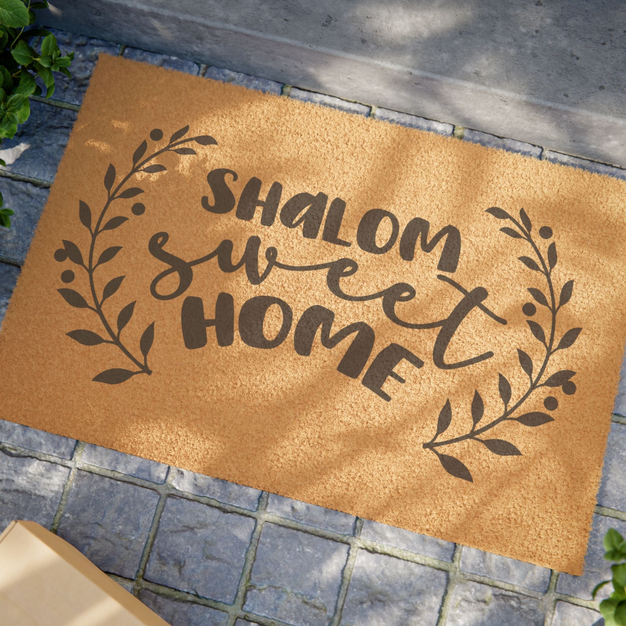 Shalom Sweet Home Doormat