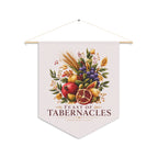 Feast of Tabernacles | Sukkot Harvest Wall Pennant