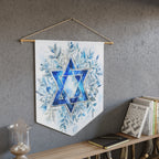 Star of David | Watercolor Wall Pennant