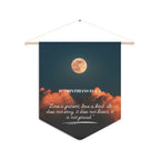 Love Is Patient | 1 Corinthians 13:4–5 Wall Pennant