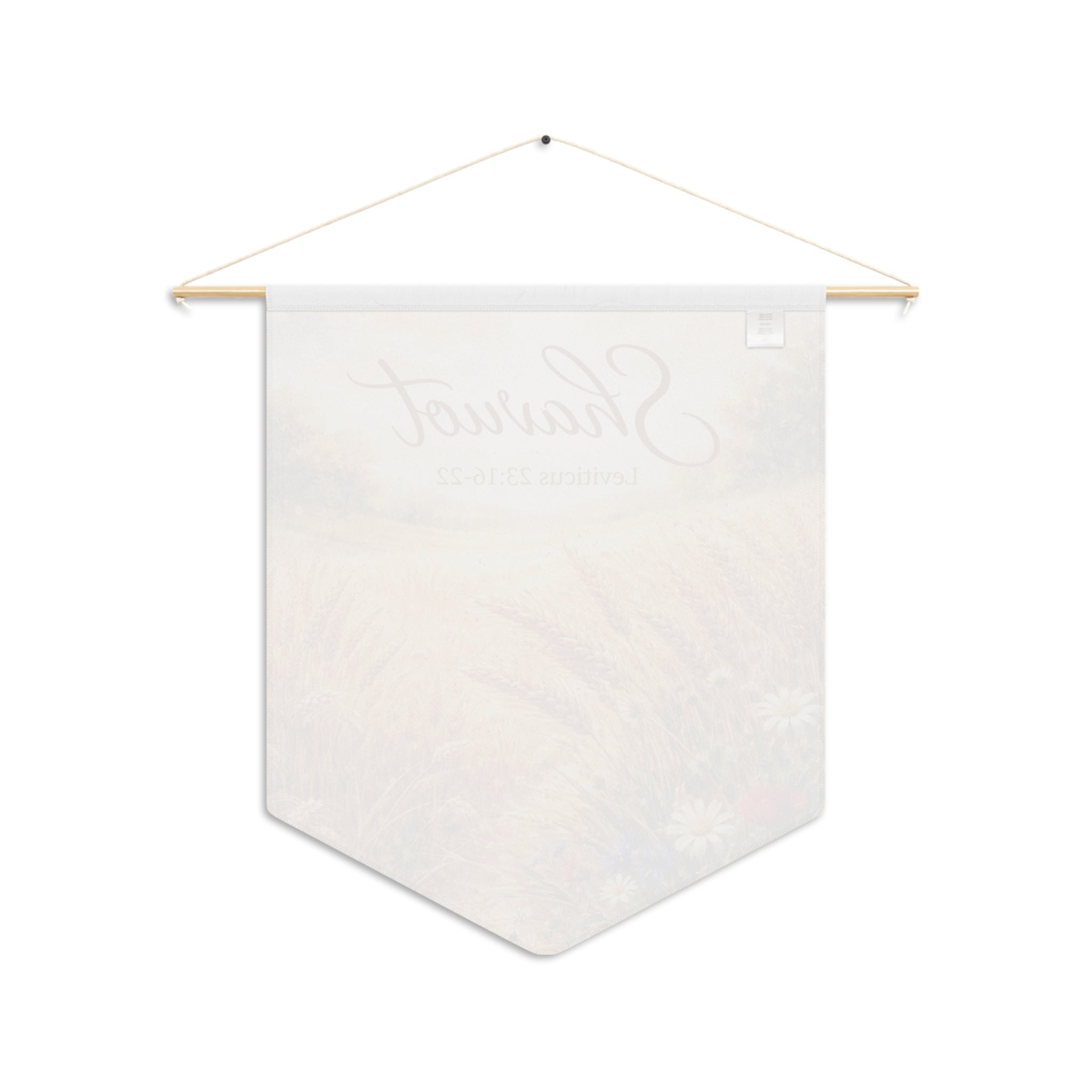 Shavuot | Feast of Weeks Wall Pennant