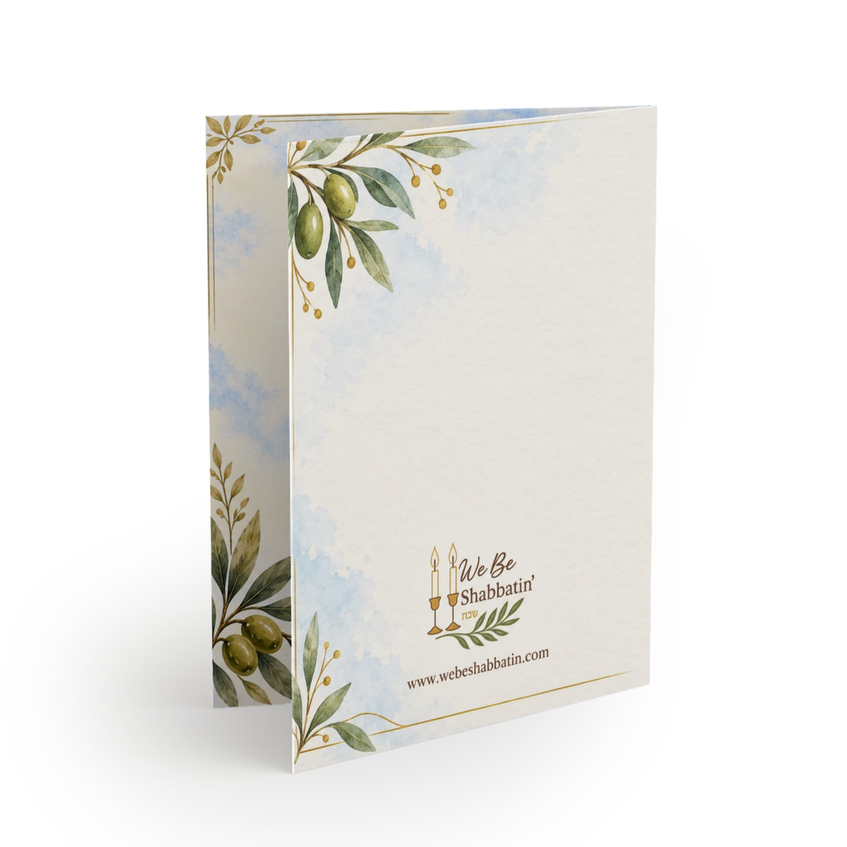 Shalom Greeting Card | Faith-Based Encouragement Card (8, 16, and 24 pcs)