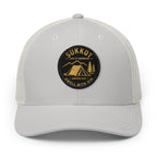 Men’s Sukkot Dwell with Him Hat | Embroidered Trucker Cap | Feast of Tabernacles Outdoor Apparel